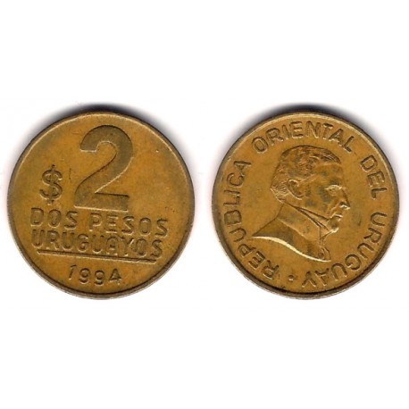 (104.1) Uruguay. 1994. 2 Pesos (MBC)