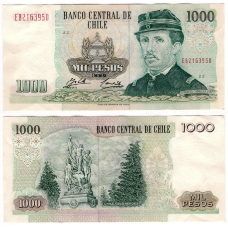 (154f) Chile. 1996. 1000 Pesos (MBC+)