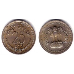 (49.1) India. 1972. 25 Paise (MBC)