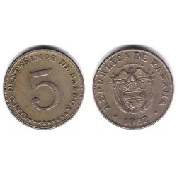 (23.2) Panamá. 1982. 5 Centesimos (MBC)