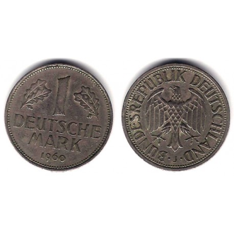 (110) Alemania. 1960(J). 1 Mark (MBC)