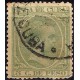 (145) Cuba Colonial. 1891. 5 Centavos de Peso (Usado)