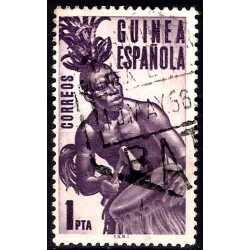 (329) Guinea Española. 1953. 1 Peseta (Usado)