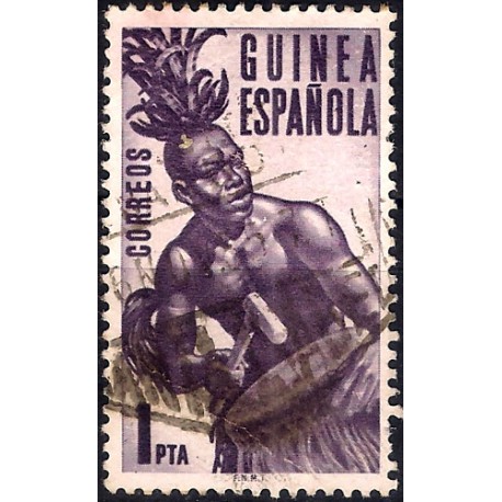 (329) Guinea Española. 1953. 1 Peseta (Usado)