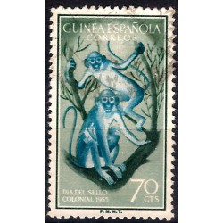 (343) Guinea Española. 1955. 70 Céntimos (Usado)