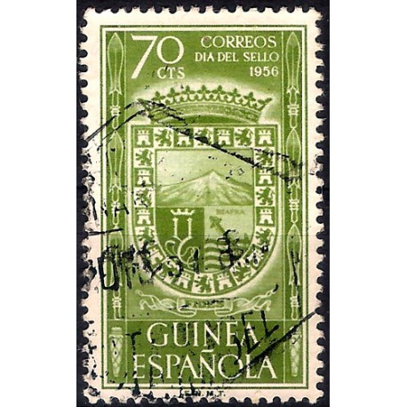 (346) Guinea Española. 1956. 70 Céntimos (Usado)