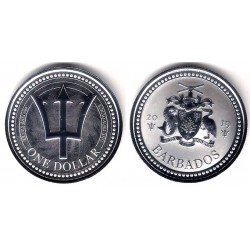 Barbados. 2019. 1 Dollar (Proof) (Plata)