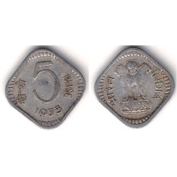 (18.6) India. 1973. 5 Paise (BC)