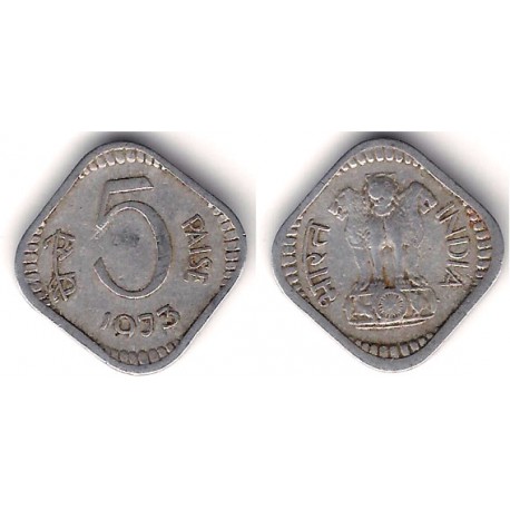 (18.6) India. 1973. 5 Paise (BC)