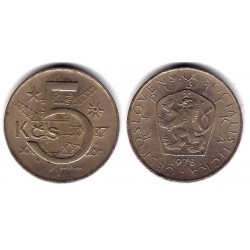 (60) Checoslovaquia. 1978. 5 Koruna (EBC)