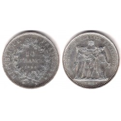 (932) Francia. 1968. 10 Francs (SC) (Plata)