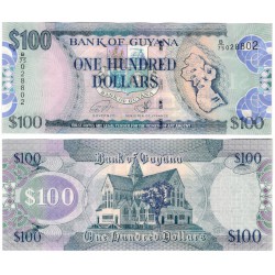 (36c) Guyana. 2005-16. 100 Dollars (SC)