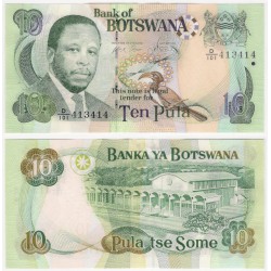 (24b) Botswana. 2007. 10 Pula (SC)