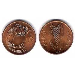 (20) Irlanda. 1986. 1 Penny (EBC+)