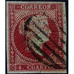 (40) 1855. 4 Cuartos. Isabel II (Usado)