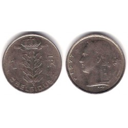 (142.1) Bélgica. 1977. 1 Franc (MBC-)