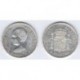 Alfonso XIII. 1890*(18-90). 5 Pesetas (MBC) (Plata) Ceca de Madrid MP-M