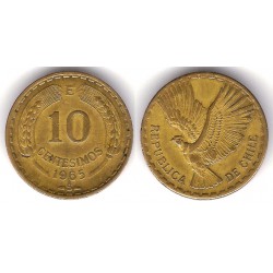 (191) Chile. 1965. 10 Centesimos (MBC)