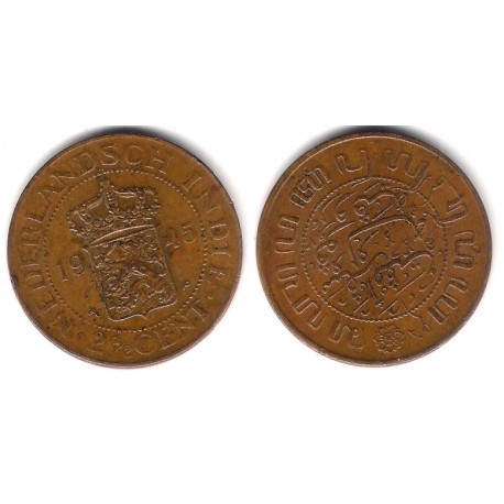 (316) Indias Holandesas. 1945. 2½ Cents (MBC+)