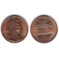 (201) Estados Unidos de América. 1995. 1 Cent (EBC)