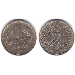 (110) Alemania. 1969(D). 1 Mark (MBC)