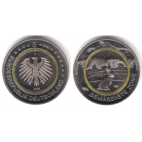 Alemania. 2019(F). 5 Euro (SC)