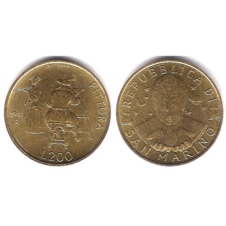 (366) San Marino. 1997. 200 Lira (SC)