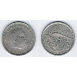 Estado Español. 1957*(BA). 50 Pesetas (MBC)