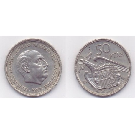 Estado Español. 1957*(BA). 50 Pesetas (EBC)