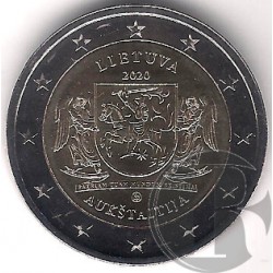 Lituania. 2020. 2 Euro (SC)