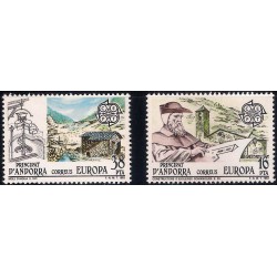 (153-154) Andorra. 1983. Serie EUROPA (Nuevo)