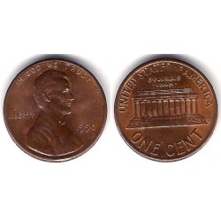 (201) Estados Unidos de América. 1990. 1 Cent (BC)