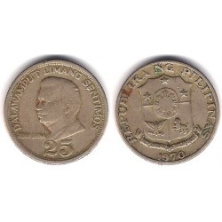 (199) Filipinas. 1970. 25 Sentimos (BC)