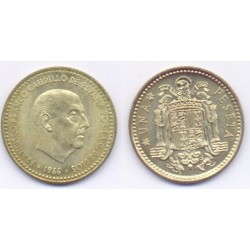 Estado Español. 1966*(19-72). 1 Peseta (SC)