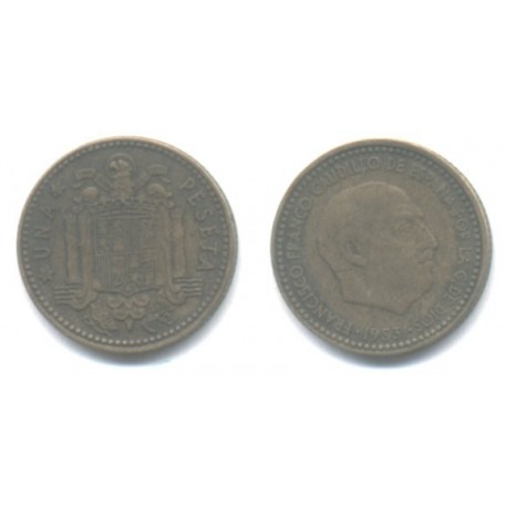 Estado Español. 1953*(19-63). 1 Peseta (MBC)