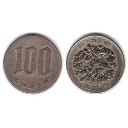 (Y82) Japón. 1972(47). 100 Yen (MBC)