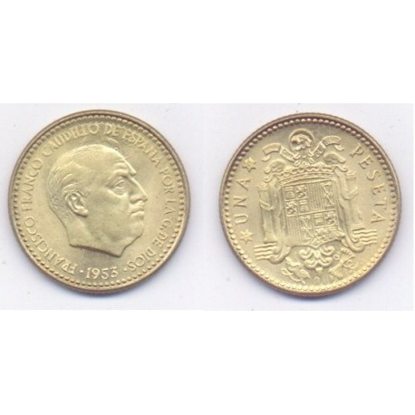 Estado Español. 1953*(19-56). 1 Peseta (SC)