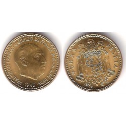 Estado Español. 1953*(19-56). 1 Peseta (SC)