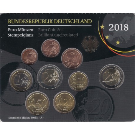 Alemania. 2018(A). Cartera Oficial (SC)