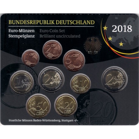 Alemania. 2018(F). Cartera Oficial (SC)