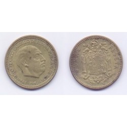 Estado Español. 1947*(19-48). 1 Peseta (EBC)