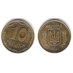 (1.1b) Ucrania. 2011. 10 Kopiyok (SC)