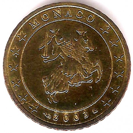 Mónaco. 2003. 50 Cents (SC)