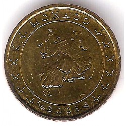 Mónaco. 2003. 10 Cents (SC)