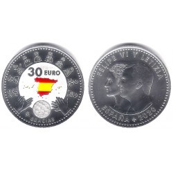 España. 2020. 30 Euro (SC) Coloreada