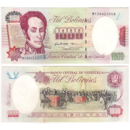 (76c) Venezuela. 1998. 1000 Bolivares (SC)