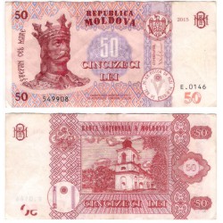 (24) Moldavia. 2015. 50 Lei (MBC)