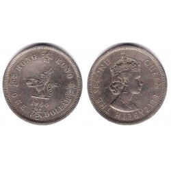 (31.1) Hong Kong. 1960. 1 Dollar (MBC)