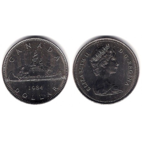 (120.1) Canadá. 1984. 1 Dollar (SC)