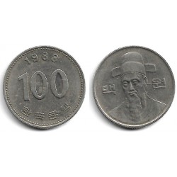 (35.2) Corea del Sur. 1988. 100 Won (MBC)